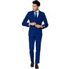OppoSuits Tinta Unita Per Feste Da Uomo - Red Devil - Completo Completo: Include Pantaloni, Giacca E Cravatta Completo da uomo Uomo