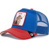 Goorin Bros. Buffalo Fan The Rager Bison Bisonte Blu Rosso Berretto da Camionista Regolabile