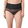 Maidenform Tame Your Pancia, Slip Modellanti Donna, Pizzo Nero., S