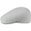 Kangol Coppola 504 Pepe Donna/Uomo - Cappellino da Uomo Berretto Piatto in Lana con Visiera Estate/Inverno Primavera Estate Autunno Inverno - S (54-55 cm) Grigio Chiaro