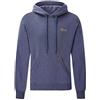 Fruit of the Loom Felpa Con Cappuccio Con Logo Vintage, Blu Navy Mélange, Taglia L