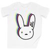 Capzy Bad Bunny Psychedelic Bianca Bambini Ragazzi Ragazze Maglietta Unisex White Kid's Boys Girls Tee
