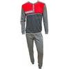 Sergio Tacchini Pigiama Uomo Invernale Caldo in Cotone (XXL, 37600 Grigio)