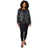 FIORELLA RUBINO: Leggings Tinta Unita Curvy Size Nero Stagione Primavera Estate 2024.