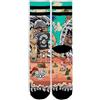 American Socks | Calzini Son of a Beach | Lungo Medio-Alto, 2 Taglie | Progettati a Barcellona | 67% Coolmax, Assorbono l'Umidità | Mezza Canna Unisex, multicolore, Large-X-Large