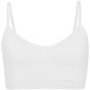 TMK Biancheria Intima per Ragazze Donne Adolescenti Corsetteria Reggiseno per Esercizio Quotidiano Allenamento cod.3005 (S-M, Bianco, 6)