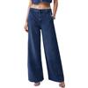 Liu Jo Jeans Flare con Strass - Denim Pant.Flare Strass Reg.W. - 28