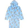 MANCHESTER CITY Accappatoio ufficiale F.C., in pile, con cappuccio, per bambini, Blu, 14-15 Years