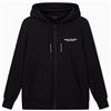 Armani Exchange Laced-up Hood Side Milano-New York Logo Felpa con Cappuccio Donna