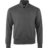 Siry Work Felpa Leggera Be Board Art. 9114 100% Cotone con Tasche e Zip Intera M-L-XL-XXL-3XL (3XL-Grafite)