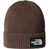 THE NORTH FACE CAPPELLO Donna THE NORTH FACE NF0A8CHE1OI1 TNF LOGO BOX CUFFED SMOKEY BROWN