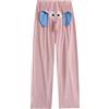 FGFD&OU Pantaloni Divertenti da Uomo e Donna Pantaloni Pigiama Caldo Pigiami Elasticizzati con Vestibilità Comoda, Regali Divertenti per Unisex (Rosa, 3XL)