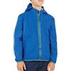 PERLETTI Giacca Impermeabile Antivento Bambini - Giacca a Vento Bambino Leggera Sportiva con Cappuccio e Tasche - Giubbino Antipioggia con Dettagli Catarifrangenti Outdoor