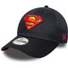 New Era Superman Logo Kids 9Forty Youth cap Schwarz