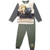How To Train Your Dragon Pigiama da bambino Welcome to Dragon Training, set da 2 pezzi, abbigliamento da notte, grigio, età 5-12 anni