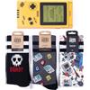 American Socks Calzini a mezza gamba | Scatola regalo Gamer Box, stile Old School | Tecnologia Controllo Umidità | Massima freschezza | Edizione limitata