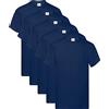 Fruit of the Loom - Iconic Tee, Lightweight Ringspun Tee, 5 Pack, T-Shirt Uomo