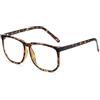 SHEEN KELLY Occhiali anti Luce Blu Uomo Donna oversize Quadrati TR90 Blue Light Blocking Glasses per Gaming/Computer/TV/Cellulare