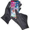 MGGMOKAY Guanti invernali da uomo in pelle Guanti da guida in pelle di pecora con touch screen foderati in caldo cashmere, nero,M