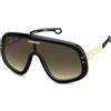 Carrera Occhiali da Sole Carrera FLAGLAB 17 - SPECIAL EDITION BLACK GOLD/BLACK BROWN GREEN ANTIREFLEX 99/1/140 uomo