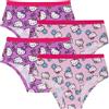 Hello Kitty Confezione da quattro slip hipster da bambina, 95% cotone/5% elastan, Multicolore, 13-14 Years