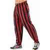 BIG SAM SPORTSWEAR COMPANY Pantaloni larghi da uomo con tasche, pantaloni da palestra larghi
