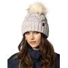 Vivisence Berretto con Pompon Donna Caldo Ideale per Giorni Freddi 7014