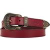 Lois Cinture da donna Vera Pelle - Flessibile e Resistente Cintura Donna Pelle c
