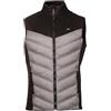 Calvin Klein Gilet ibrido da uomo Performance - Argento/Nero - L