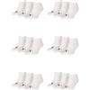 Puma - Calze sportive unisex, 18 pz, Unisex, bianco, 39-42