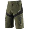 BERGRISAR Pantaloncini MTB Uomo Pantaloncini Ciclismo Bici Mountain Bike Pantaloni Shorts con Cerniera Tasche 1806BG
