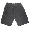 Fantasy Pantalone Corto Bermuda Puro Lino Leggero Fresco Estivo Moda Slim Tasche Uomo Ragazzo