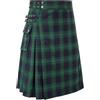 Generico Gonne da Donna Elegante Gonna Midi a Quadri Scozzesi con Pieghe Arricciate e Tasche a Contrasto Ideale per Feste e Outfit Casual