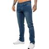 989Zé ENZO Jeans Uomo Pantaloni Casual Cotone Regular Fit con Elasticizzato EZ359 Azzurro 42W / 32L