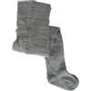 Grödo | Collant in lana leggera per bambini | 80% lana (kbT), 18% cotone (kbA), 2% elastan, Grigio naturale mélange, 80-86