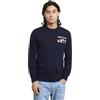 Saint Barth Girocollo Mc2 St Barth Grand Slam (IT, Testo, M, Regular, Regular, Standard, Blu)