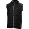 Calvin Klein Gilet ibrido cappuccio Redwood da uomo - Marna carbone - S