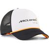 PUMA McLaren F1 Cappellino Trucker con Logo - Bianco - Taglia Unica
