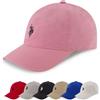 U.S. Polo Assn. - U.s. Polo Assn. Mens Washed Twill Cotton Adjustable Baseball Hat with Pony Logo And Curved Brim, Cappellino da Baseball Uomo