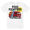 Foo Fighters Kids - Van Unisex T-Shirt Bianco 100% Cotone
