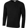 Calvin Klein Relaxed Fit Monogram Logo Fleece Sweatshirt Maglia di Tuta Uomo (Pacco da 1)