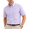 Cassera Camicia Uomo Manica Corta 100% Cotone Unica MOD.Free Botton Down