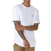 Vans Left Chest Logo Tee Maglietta, Bianco (White Black YB), S Uomo