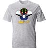 Generico T-Shirt Tema Jeeg Robot Japan Logo Anime (IT, Testo, XXL, Regular, Regular, Grigio Chiaro)
