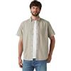 Levi's Uomo Camicia a Maniche Corte, Relaxed Fit, Beige (Colby Vintage Khaki), XS