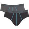 Sloggi Slip da uomo Minislip Midislip Maxislip Mutande Intimo Cotone Mix Multipack Basic per tutti i giorni, L