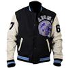 AKSAH FASHION Giacca da uomo con maniche in lana e pelle dei Detroit Lions Beverly Hills Cop Sport Baseball Varsity