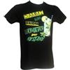 Generico T-Shirt Maglia Nera o Bianca Uomo con Dammi Un Buon Mojito per restare, Stampata Direttamente su Tessuto (M, Nero)