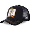 Capslab Son Goku Dragon Ball Z Black Trucker Cap