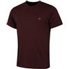 Calvin Klein Uomo Harlem T-Shirt da Golf Girocollo ad - Borgogna - L